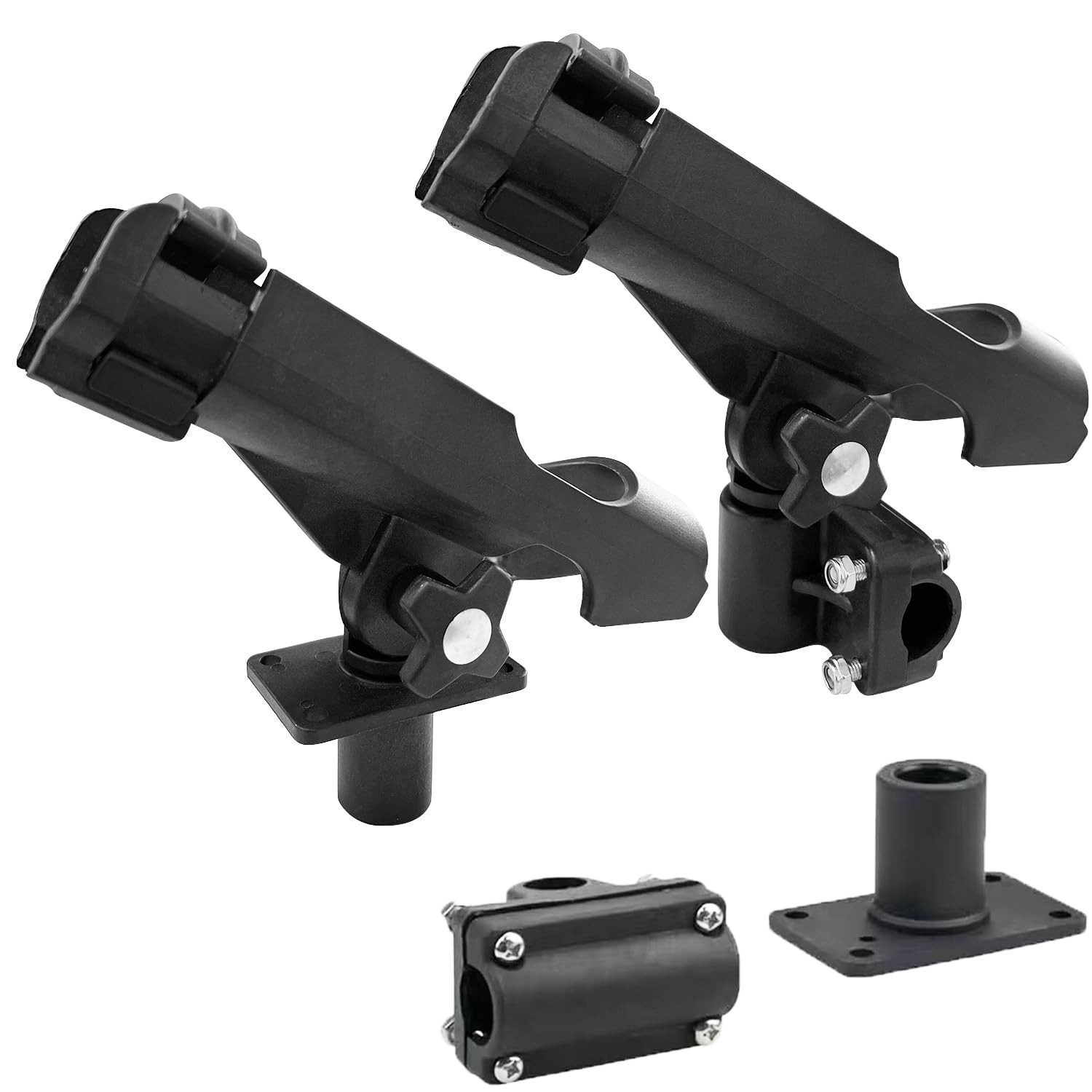LBW Fishing Rod Holders for Boat Side Deck Mount Rod Holder Adjustable Kayak …