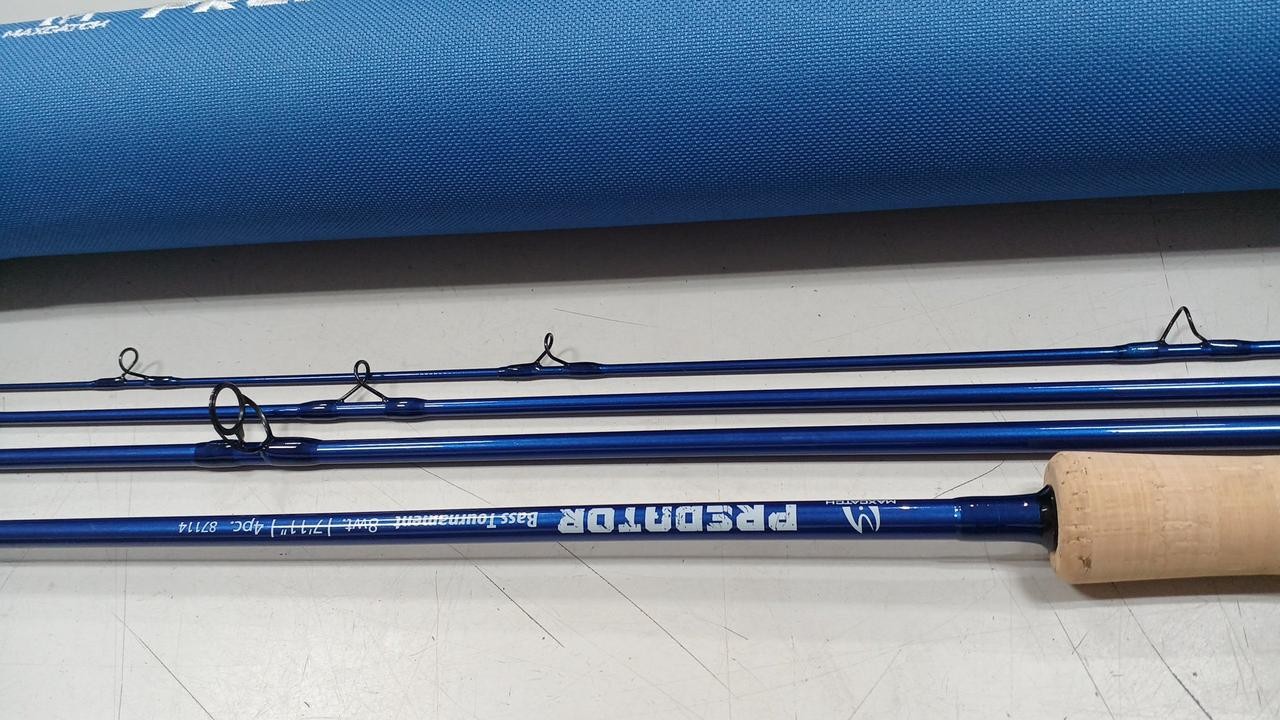 Maxcatch Predator Bass Tournament Fly Rod 7’11” #8 4-Piece Lightweight