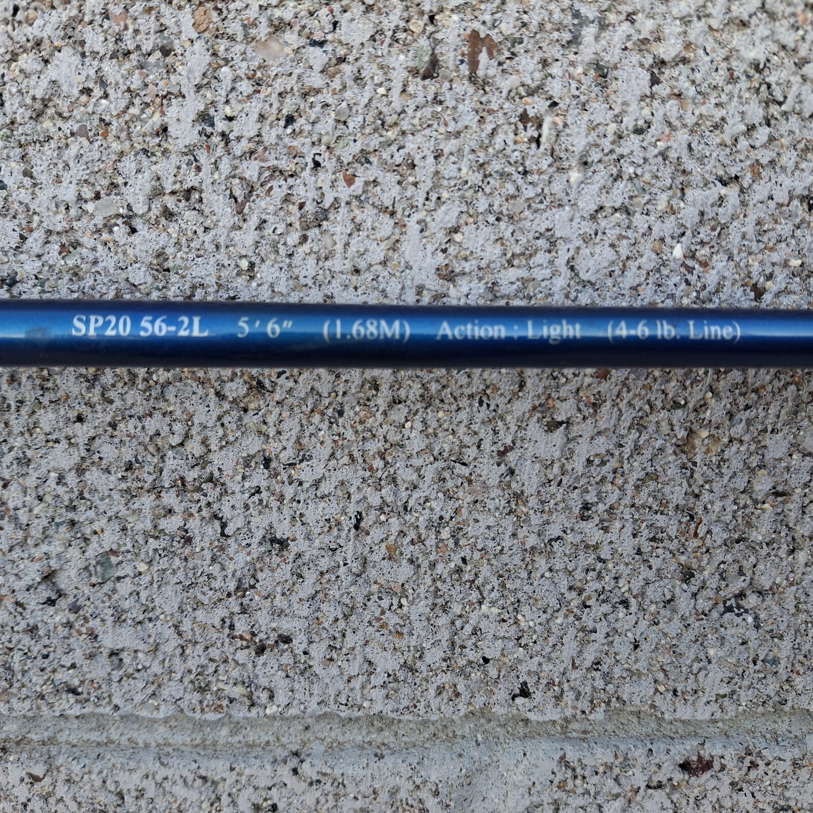 Shakespeare Spectrum Spinning Rod Blue 4-6 Lb Line Light Action 5′-6″ SP20 56-2L