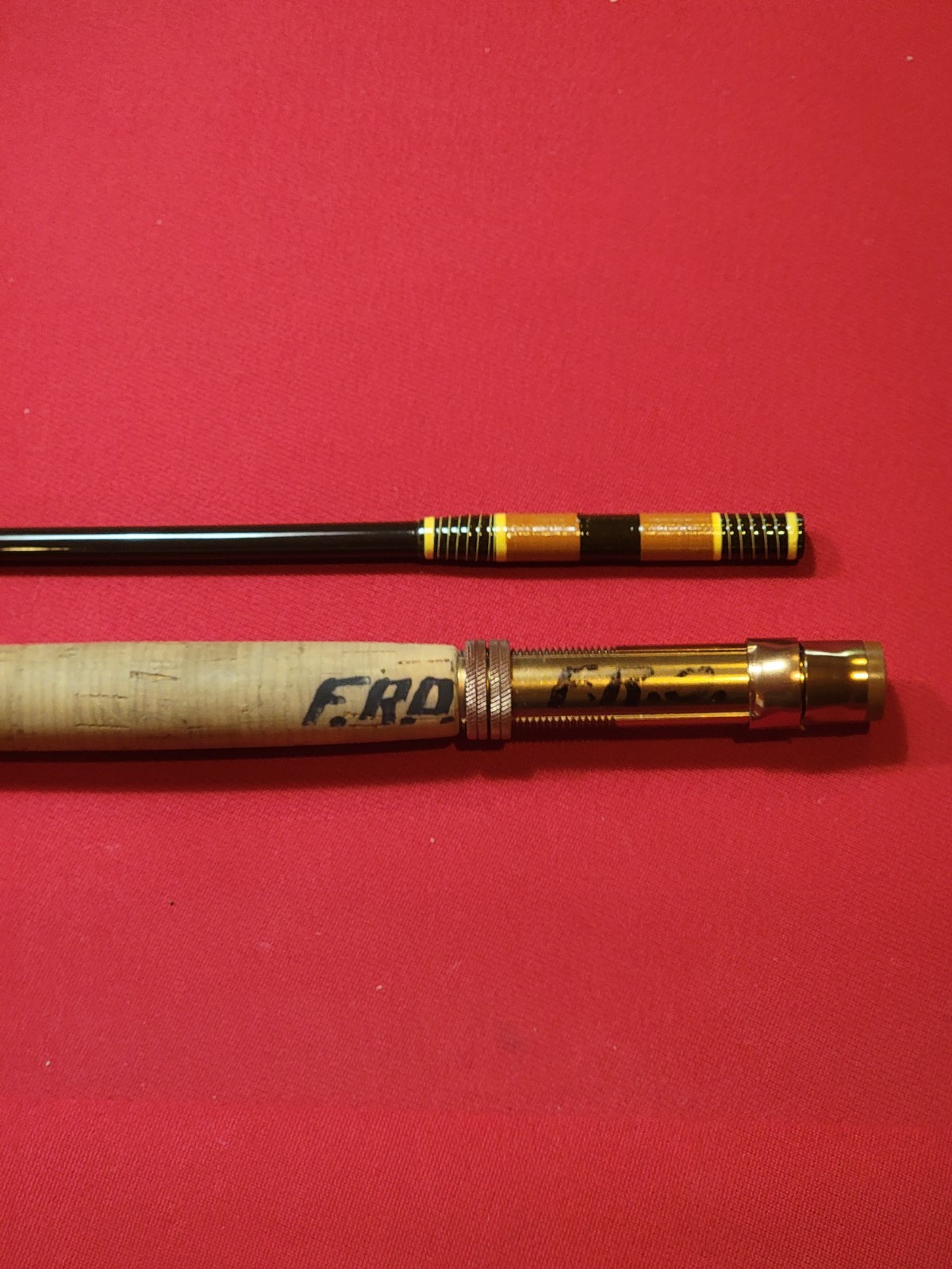 Vintage BROWNING SILAFLEX Model 322991 Fly 9′ Rod made in USA- fly line 10
