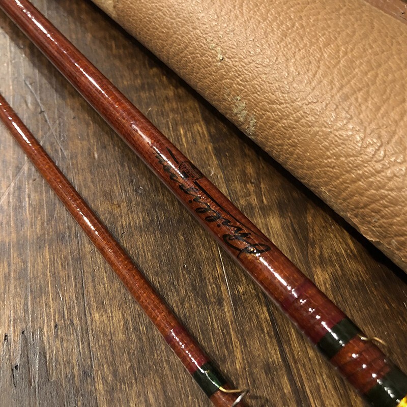 Phillipson Challenger 76R Woven Trevarno Glass Fly Rod Vintage