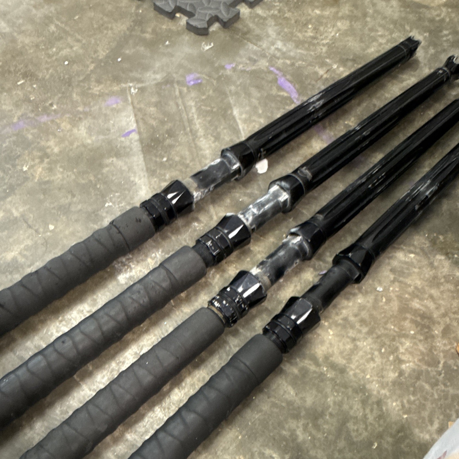4-Custom tuna rods- used- Calstar blanks