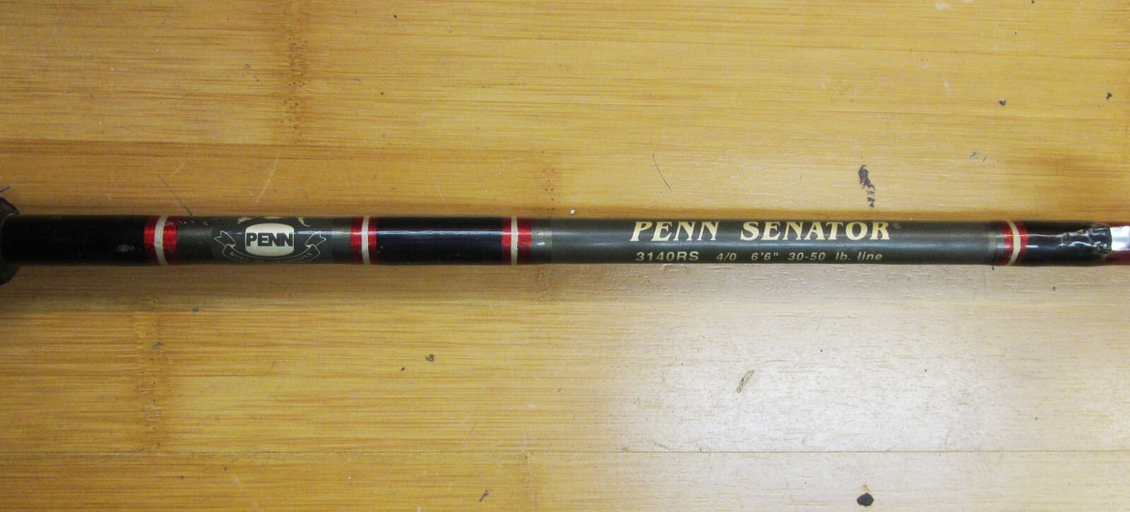 PENN SENATOR FISHING ROD 6’6″ 3140RS 30-50 LB LINE TROLLING