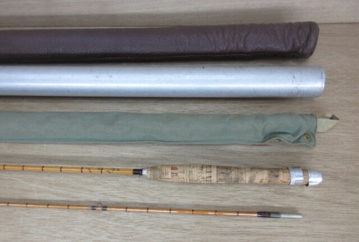 Hardy C.C.de France 61/2 Bamboo Rod Fly Rod Free shipping DDP