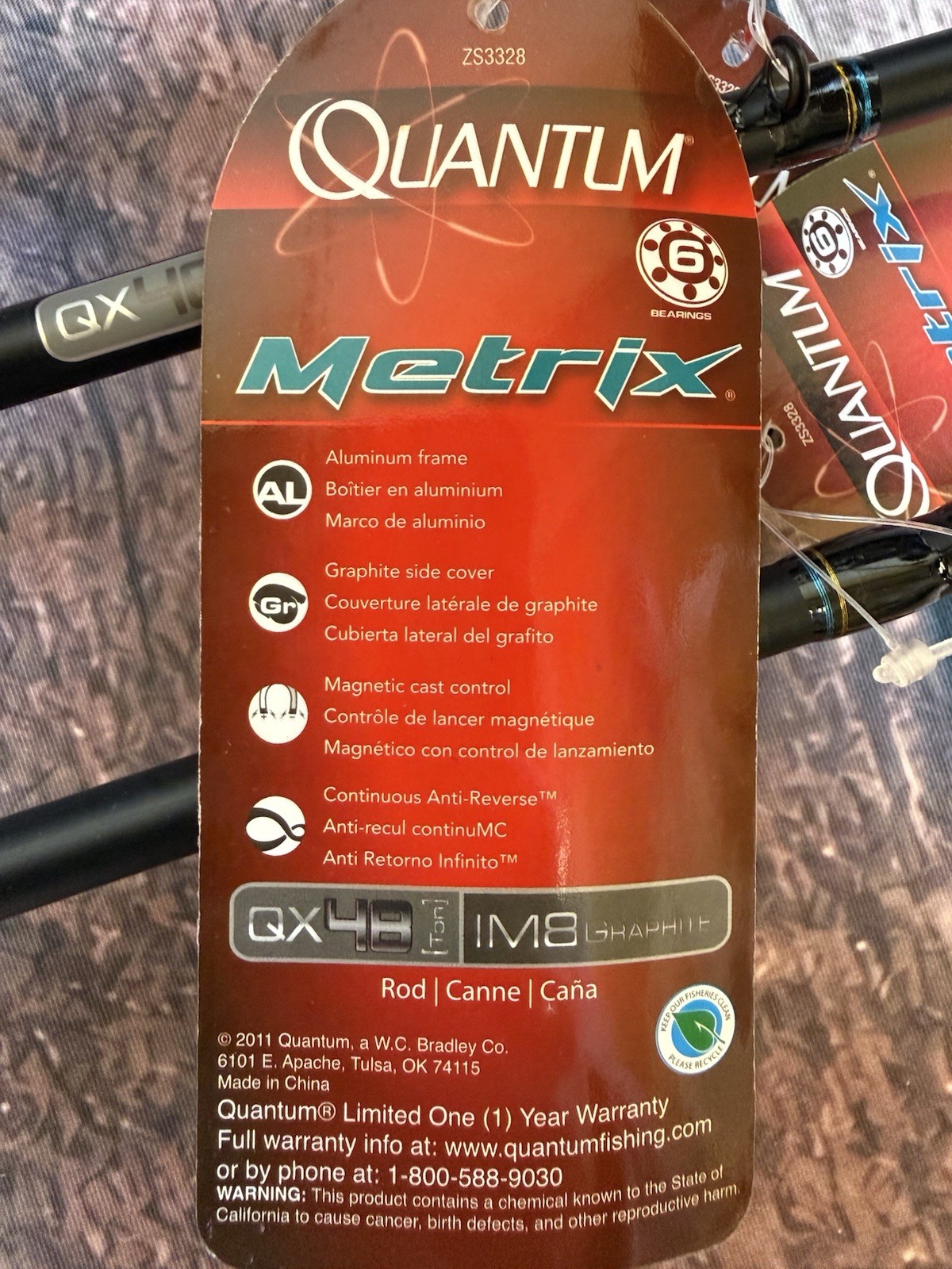 (Lot of 3) Quantum Metrix 7’ Medium Heavy