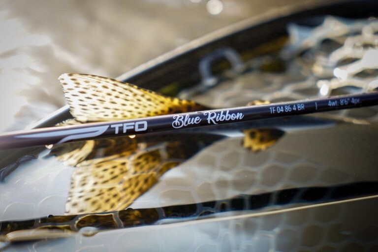 1 NEW TFO Blue Ribbon 9 Foot 6 Wt. 4 Piece Fly Rod TF 06 90 4 BR FREE SHIPPING
