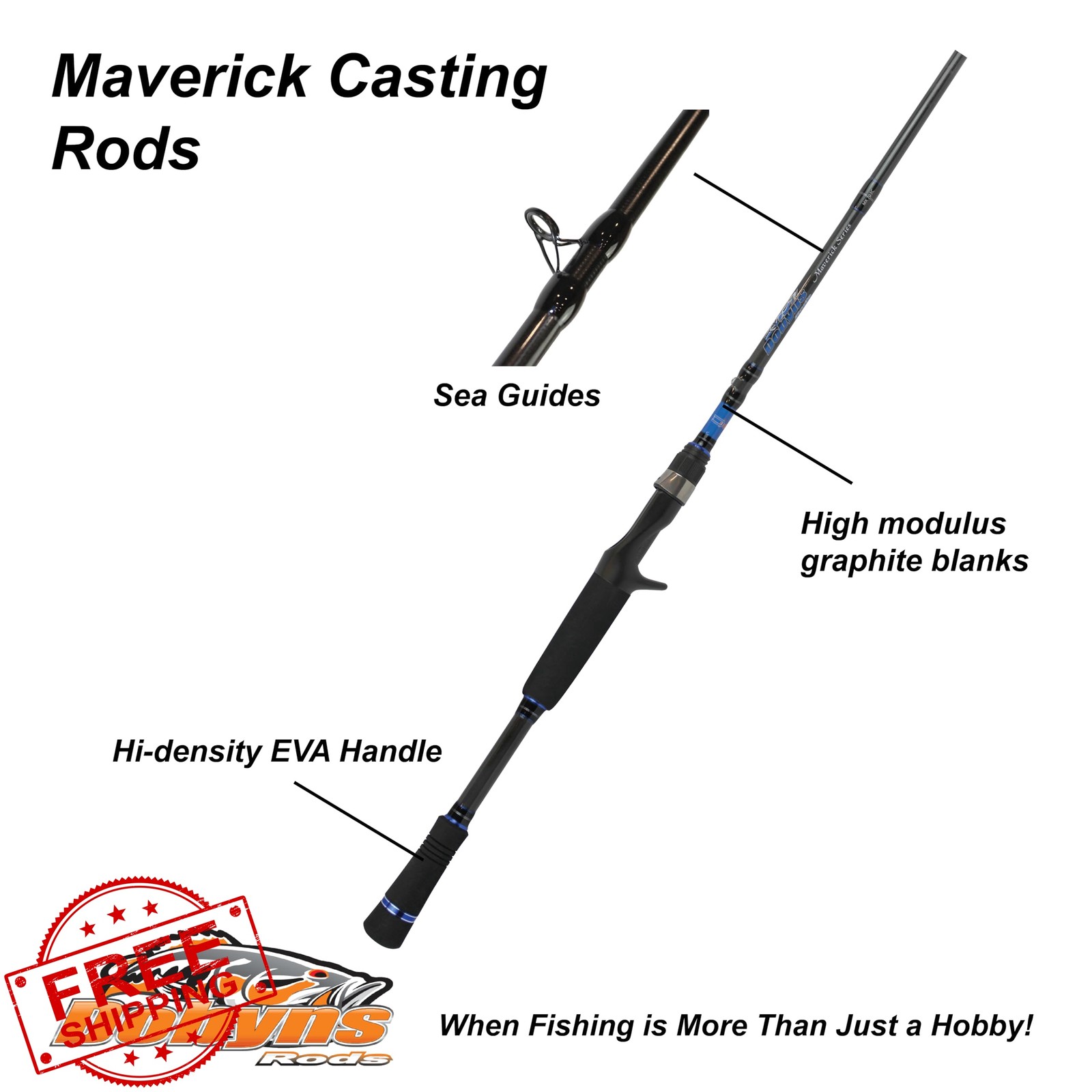 Dobyns Rods Maverick Mk704c