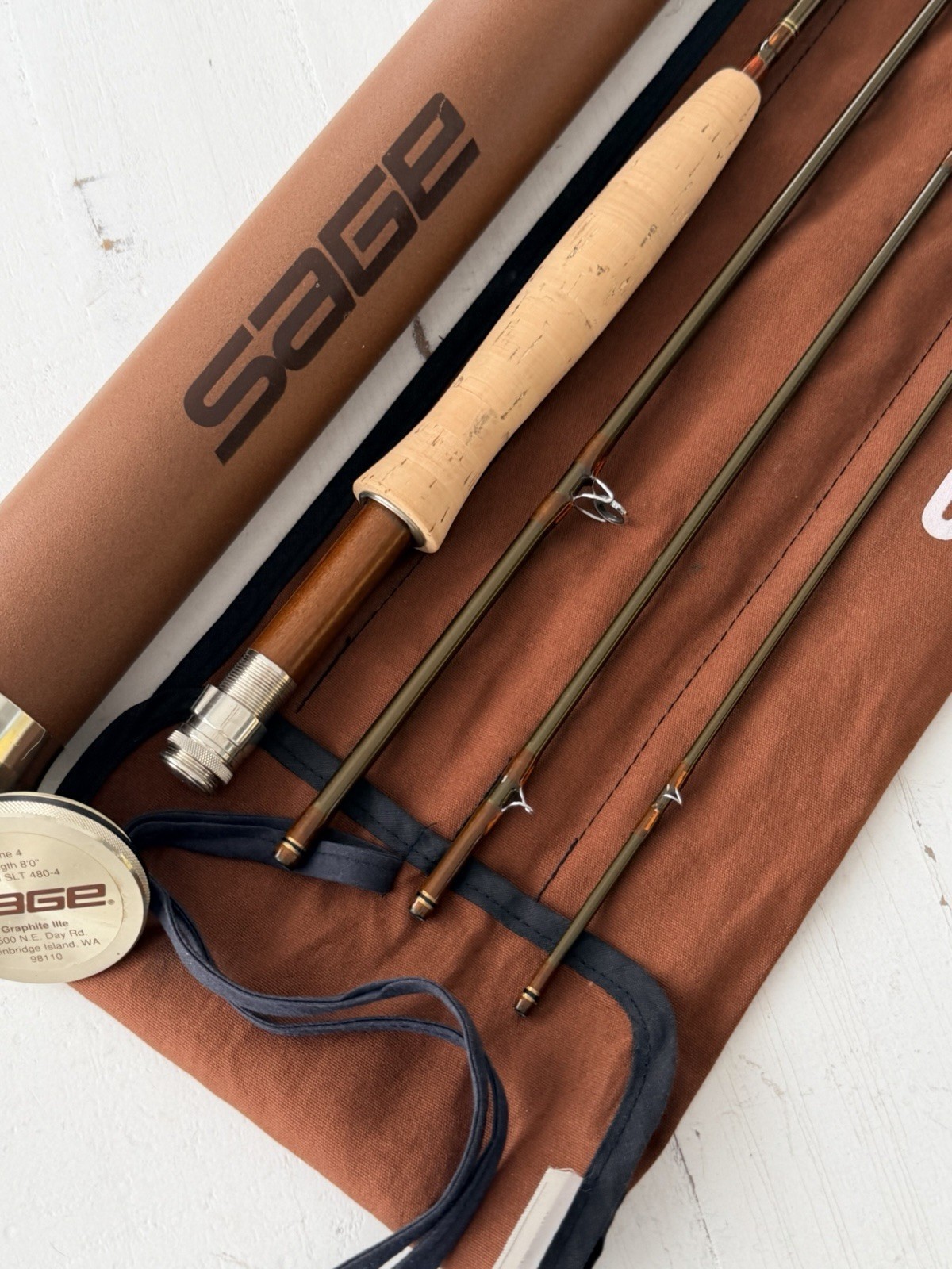 **BEAUTIFUL**🔥~RARE~ SAGE SLT 4wt. 8’ft Flyrod🔥~LEGENDARY~🔥