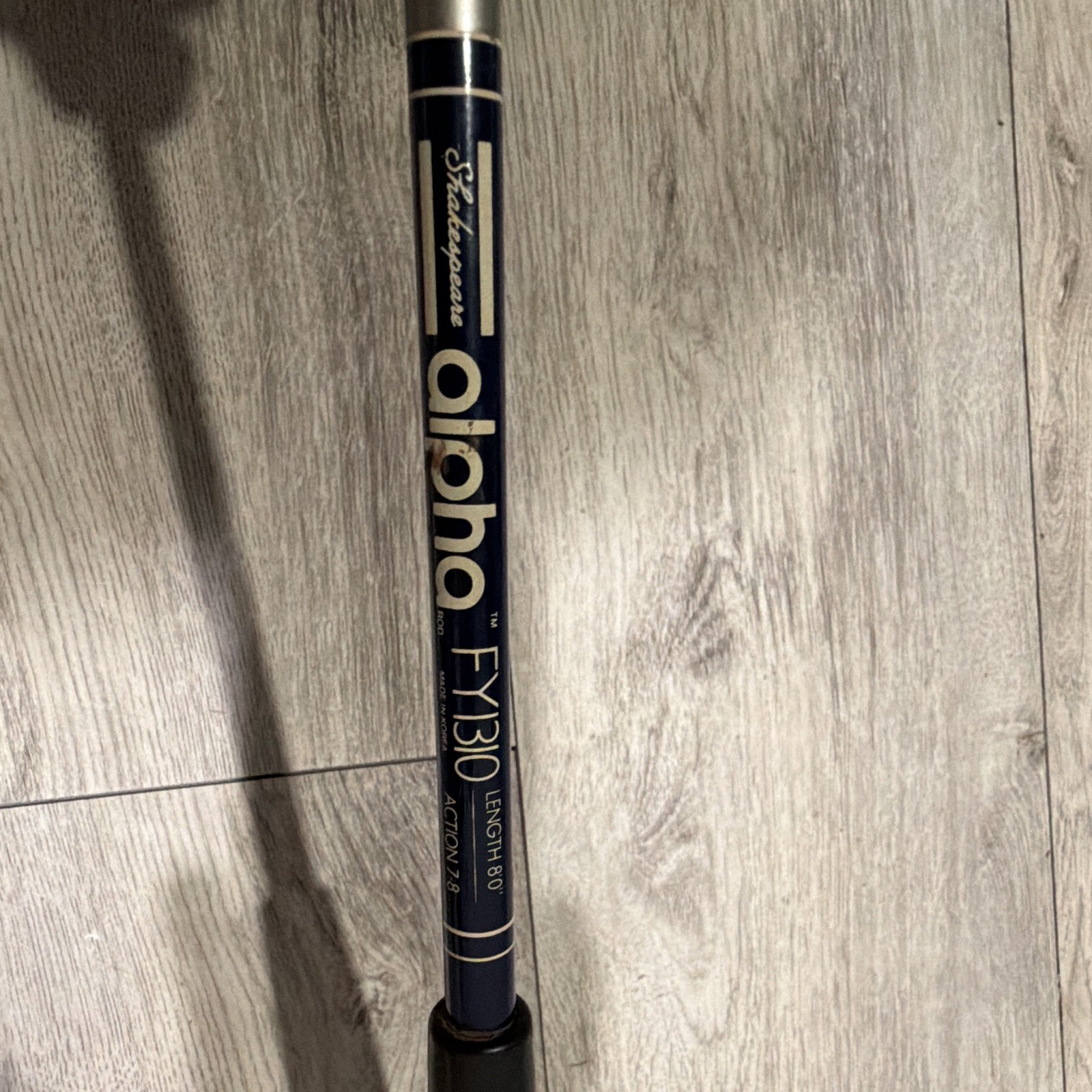 Shakespeare Alpha FY30 8ft 2pc Fly Rod MH Fast Fiberglass 10-20lb