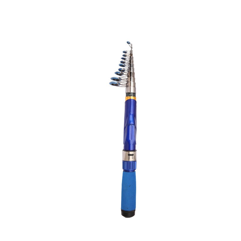 Compact Design Telescopic Fishing Rod for Saltwater and Freshwater Use