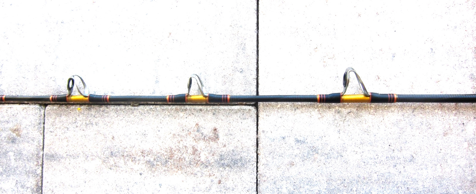 TOP-QUALITY Custom Live-Bait Stand-Up Rod: 6’7″; 15-40lb – GOOD WORKING USED CD!