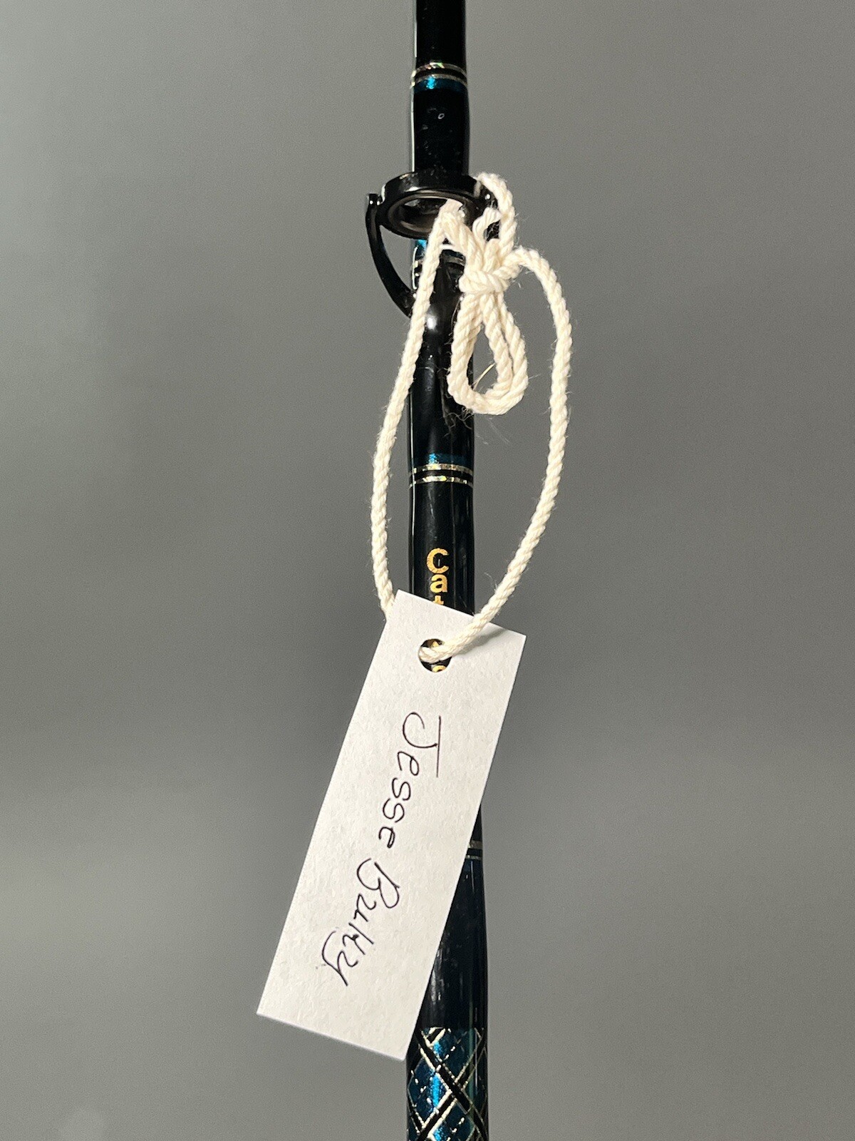 Jesse Buky Fishing Rod Custom Built Wrapped Heavy Duty Cat Nap Vintage