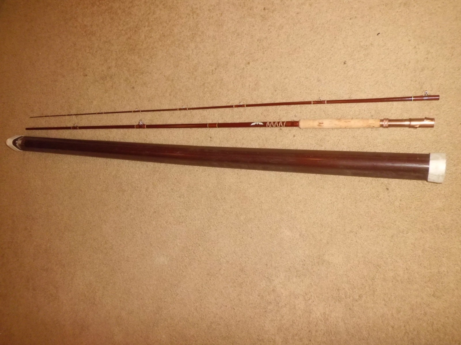 Vintage FENWICK Feralite FF90 9 Fly 9′ Rod made in USA- 9 fly wt. #L217930- MINT
