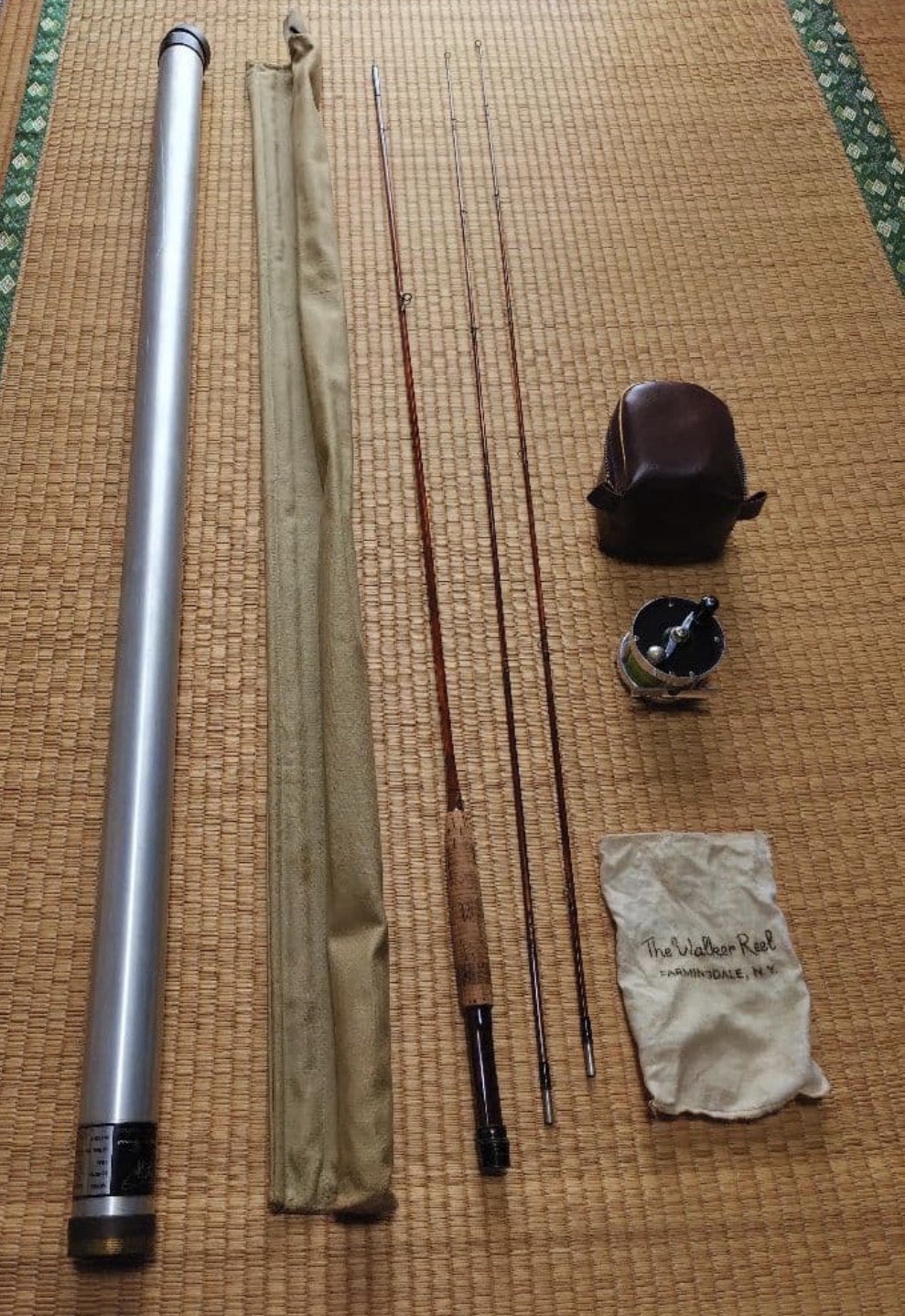 Thomas&Thomas Fly Rod + theWalkerReel reel Free shipping DDP