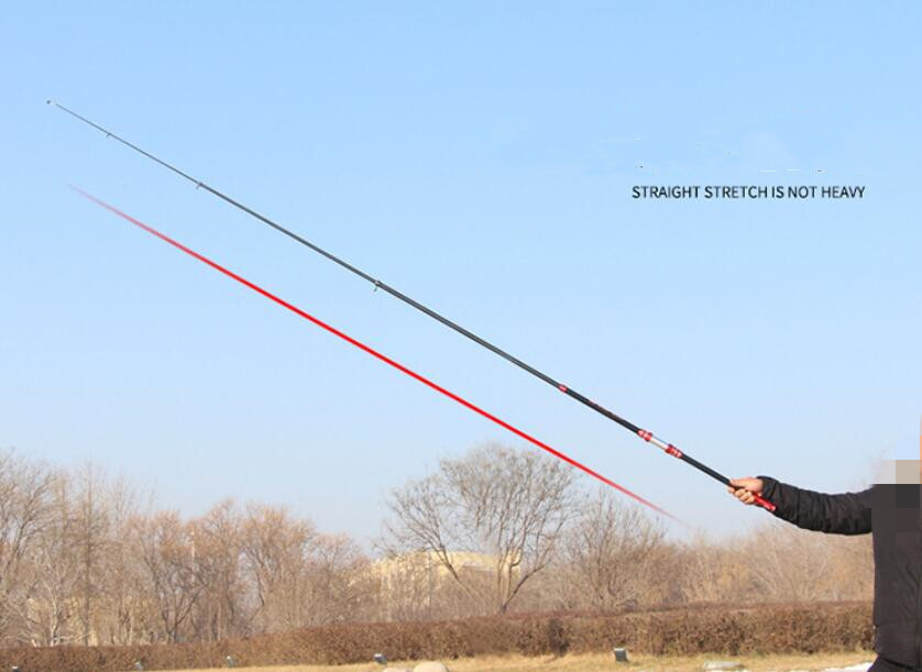 Telescopic Fishing Rod Trout Travel Rock Rod High Carbon Fiber 2.7M 3M 3.6M 4.5M