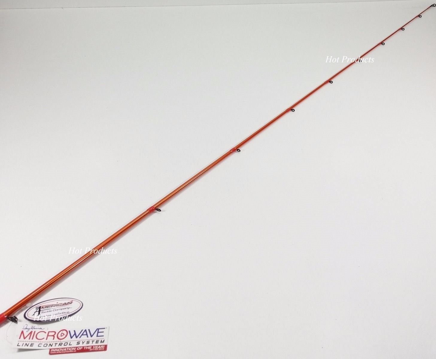 Carrot Stix CASTING 7′ MEDIUM HEAVY Wild Orange PLUS MicroWave Guide Fishing Rod
