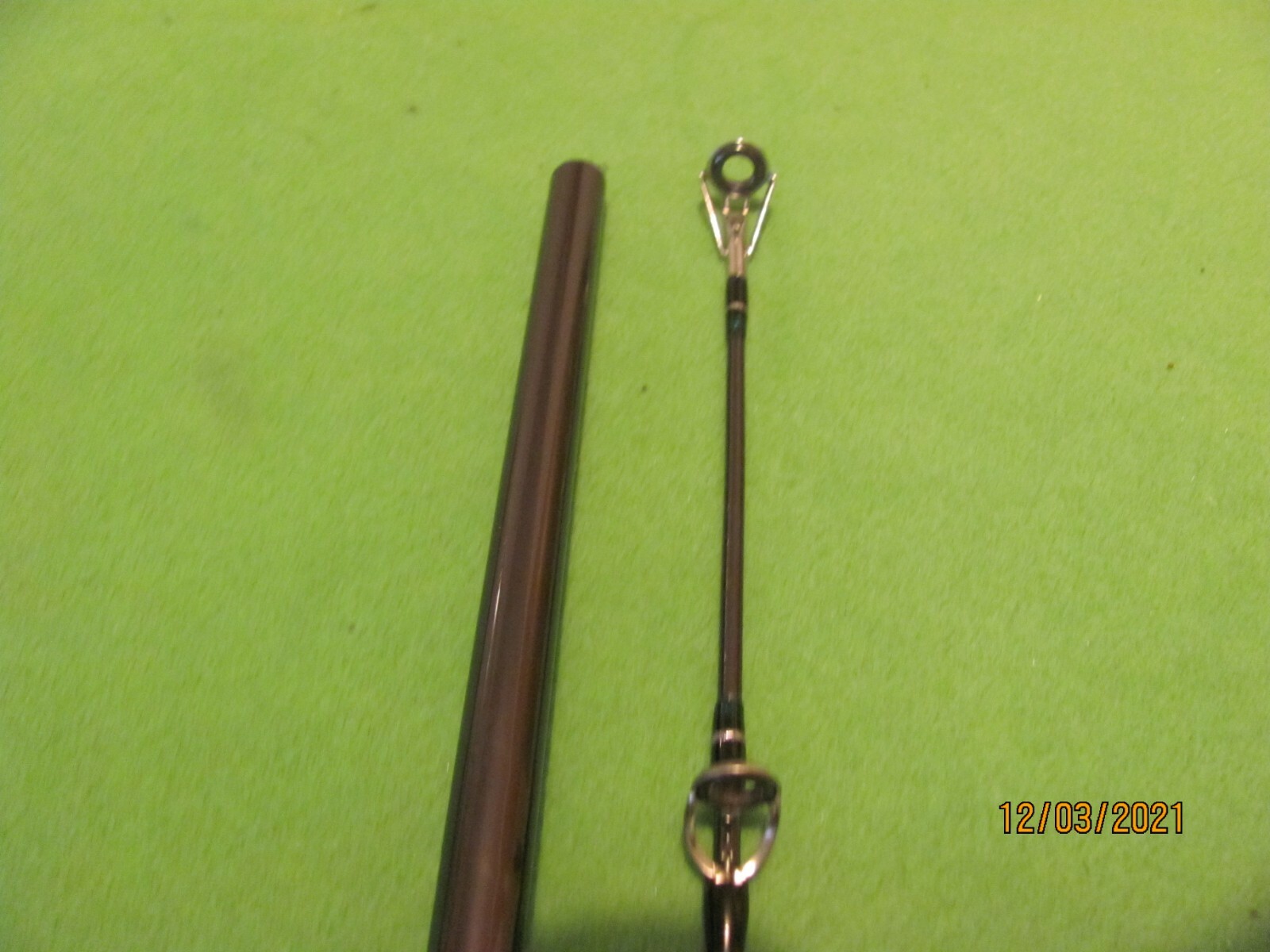 1) SHIMANO TDR 8′ 6″ MED. LIGHT MODERATE FAST ACTION CONVENTIONAL TROLLING ROD.