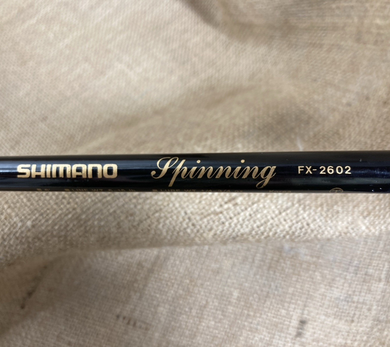 Shimano FX-2602 Fishing Rod 5′ 11″ & Vector GB 30 5′ 6″ Graphite, Both 2-Piece