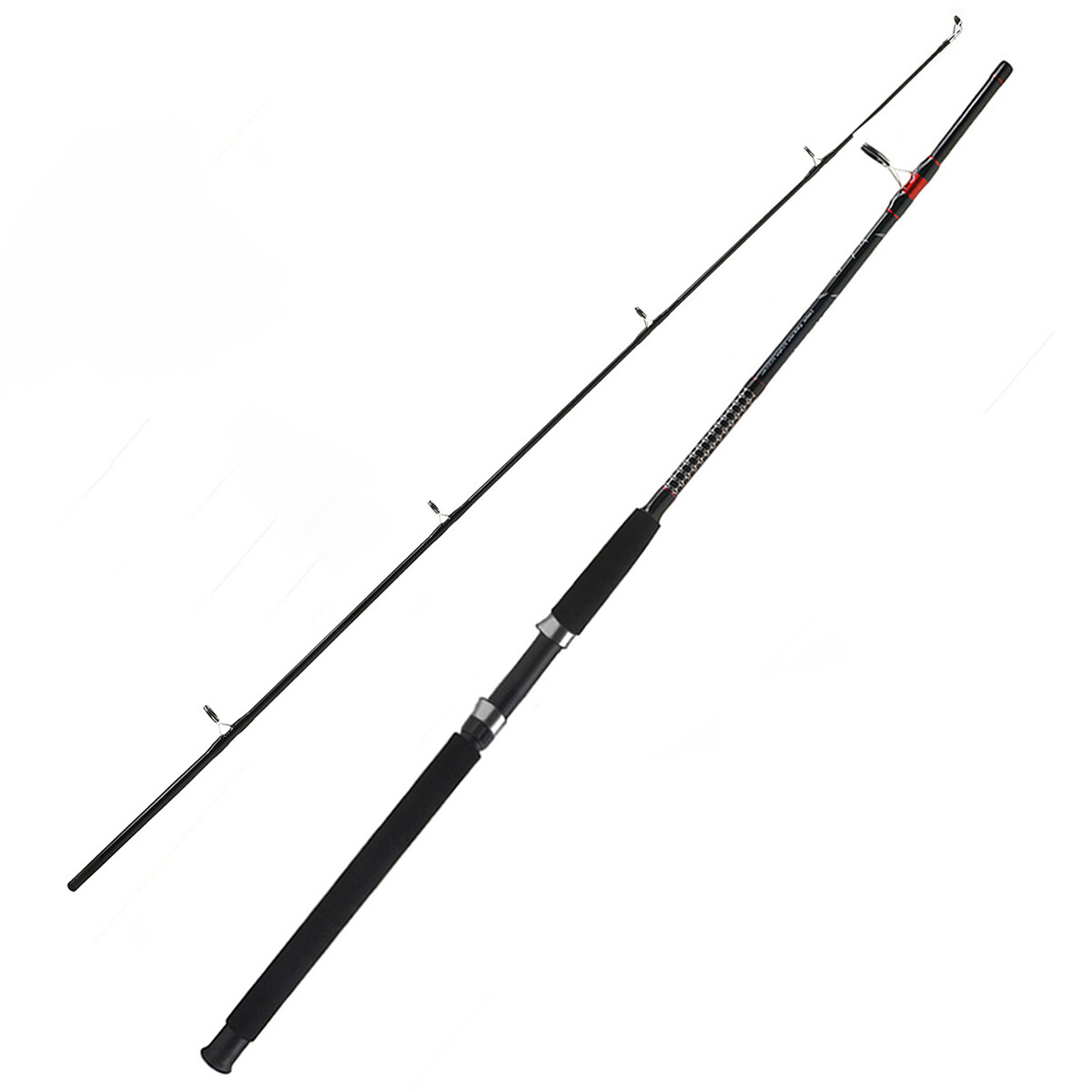 TRACTO Saltwater Fishing Rod 7′ 15-30lb Medium Heavy Spinning Jigging Carbon Rod