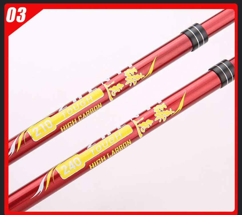 Telescopic Spinning Fishing Rod Travel Pole Lure Rod 2.1M 2.4M 2.7M 3M 3.6M Rods