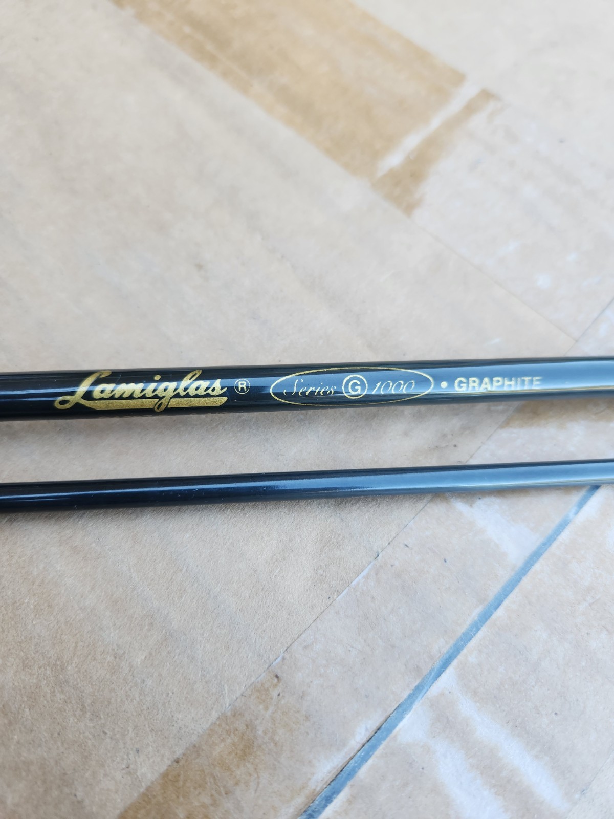 New Lamiglas (G-1000 G1297-6) 8’6″ #7 Weight Graphite 2pc Fly Fishing Rod USA