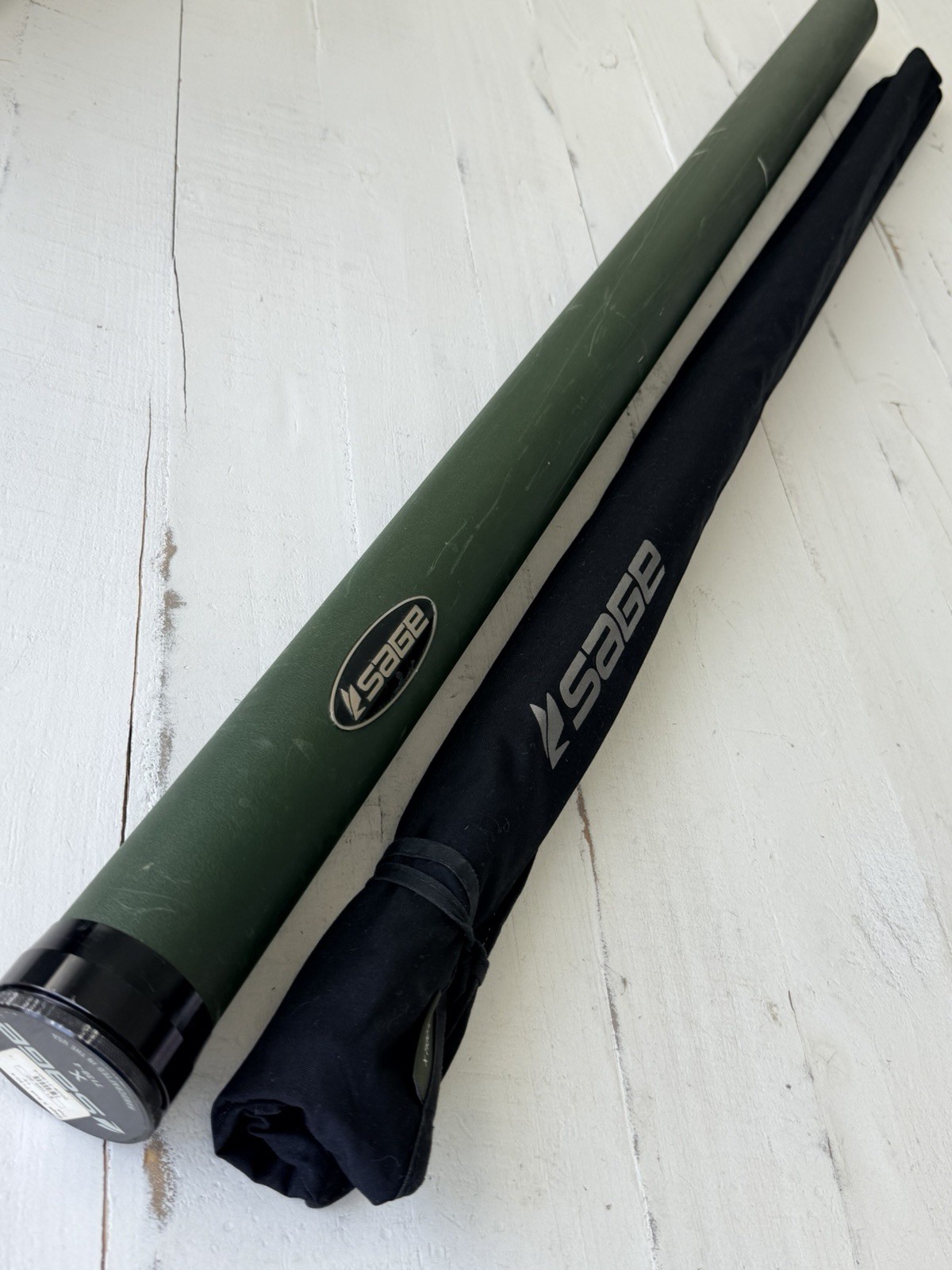 **BEAUTIFUL** 🔥 SAGE X 7wt. 13’ft~4pc Switch/Spey Flyrod🔥~LEGENDARY~🔥