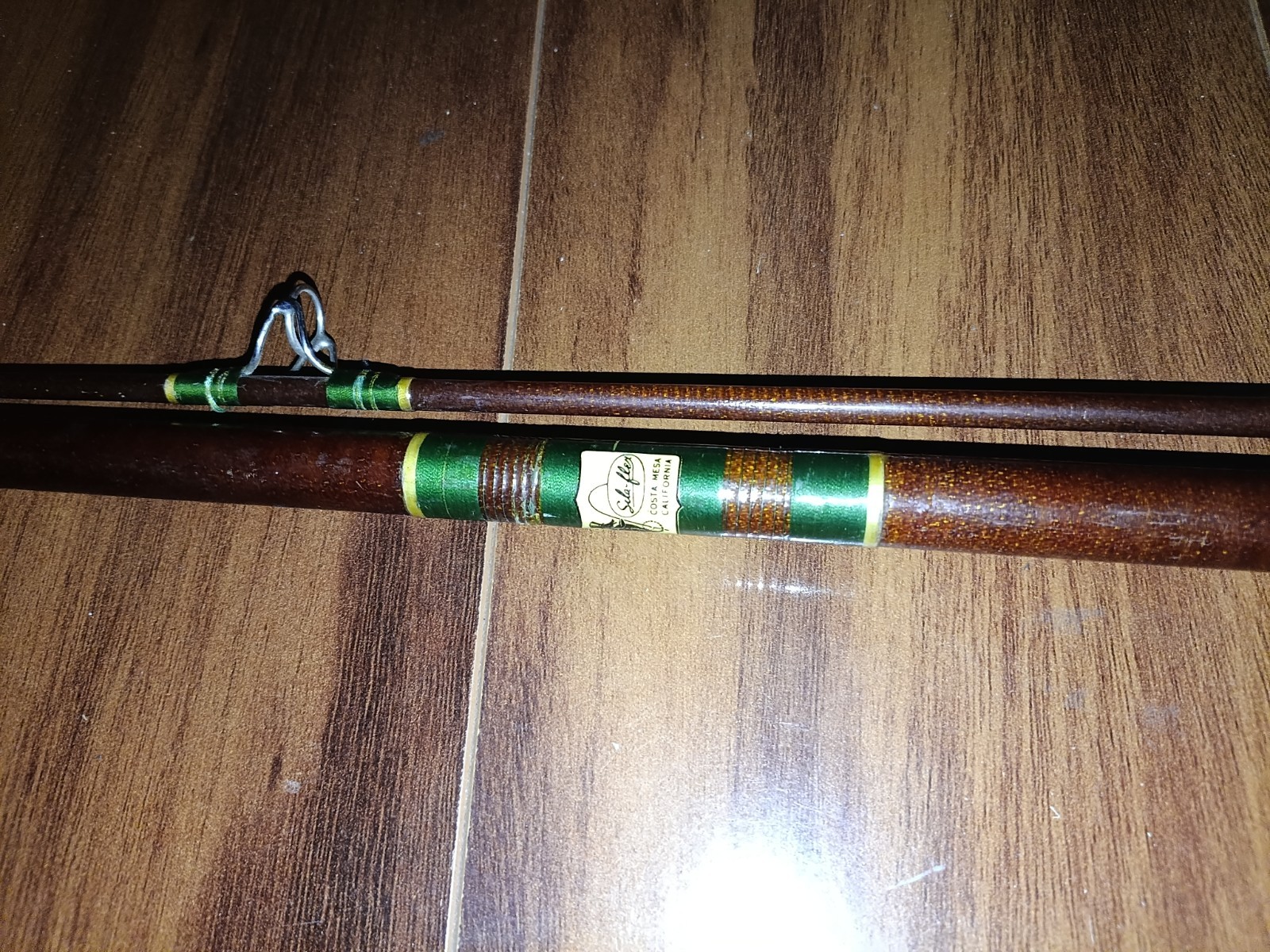 Vintage SILAFLEX Perfexion Model 66 Spinning 9′ Rod made in USA- 8-17 lb
