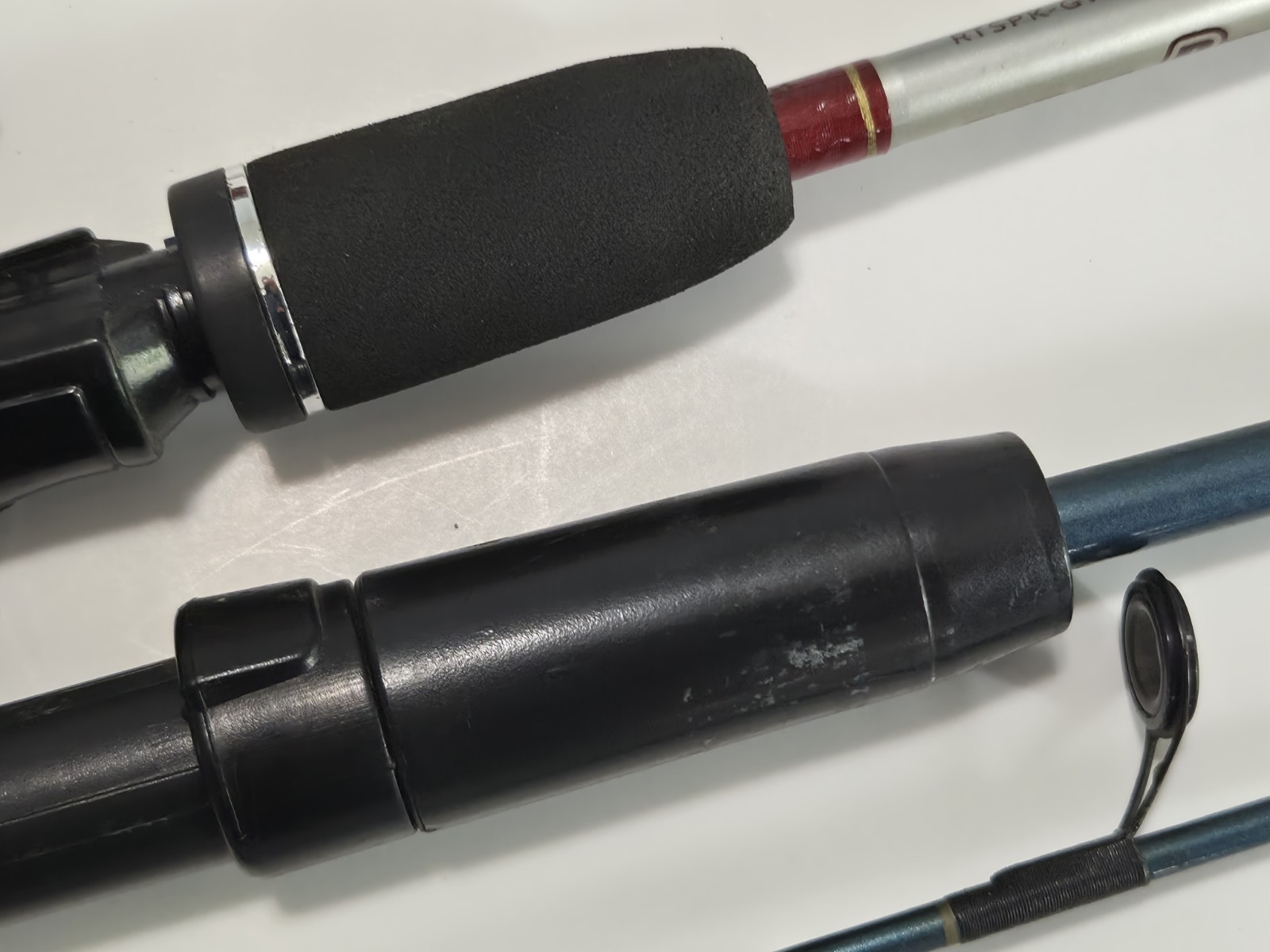 Lot (2) Zebco Spinning Rods Medium Light 2PC RT Series 5.5′ & #1052 5′