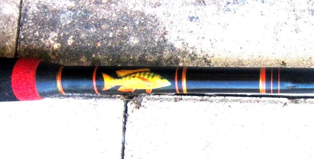 TOP-QUALITY Custom Live-Bait Stand-Up Rod: 6’7″; 15-40lb – GOOD WORKING USED CD!