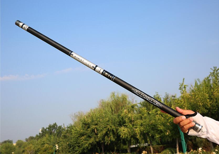 Telescopic Fishing Rod 8m 9m 10m 11m 12m 13m Hard Carbon Fiber Hand Fishing Pole