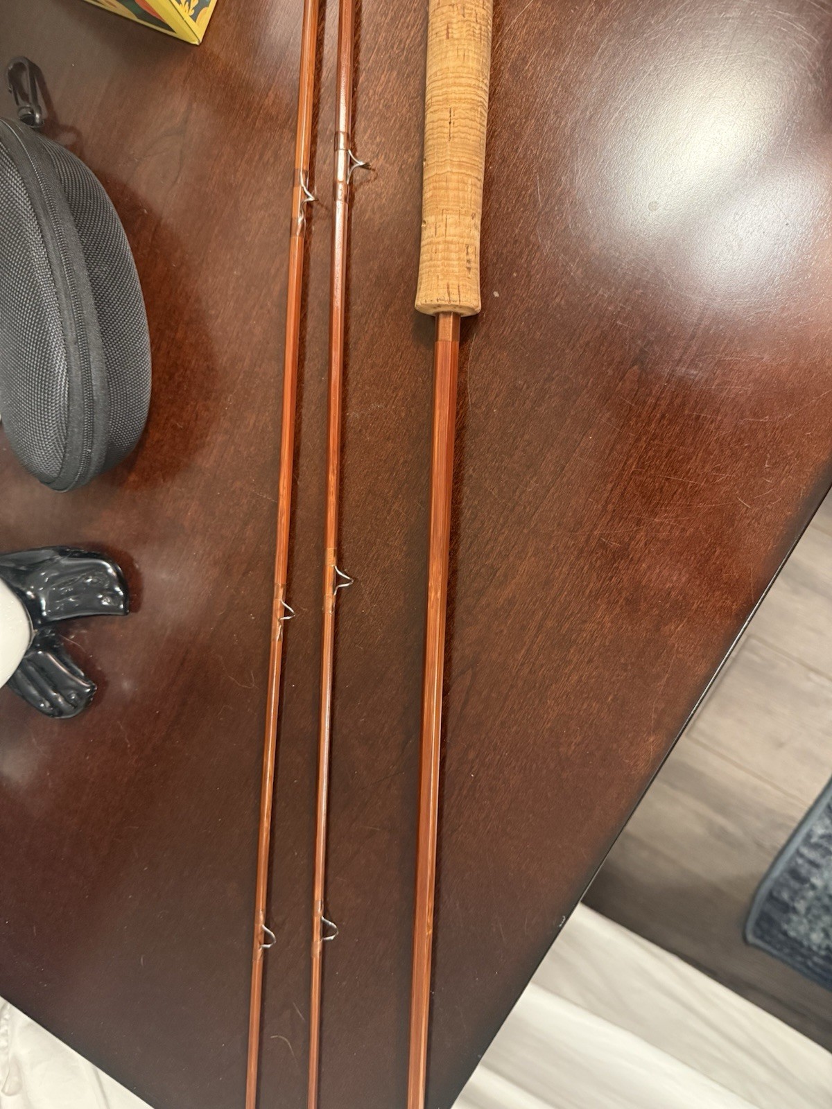 Orvis Battenkill 9 Ft 9wt 2 Piece With Both Tips Bamboo Fly Rod With Case