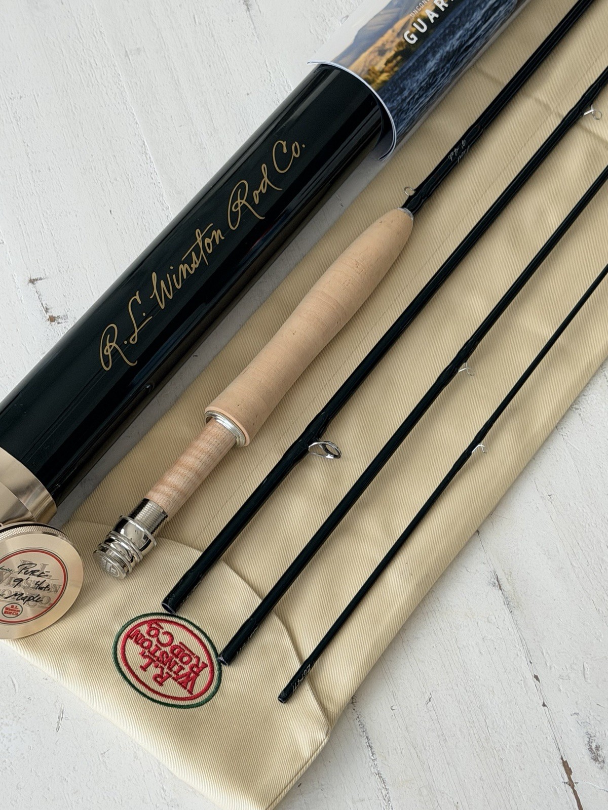 **BEAUTIFUL** 🔥 R L WINSTON PURE 4wt. 9’ft. 4pc FlyRod!! 🔥~NEW~🔥