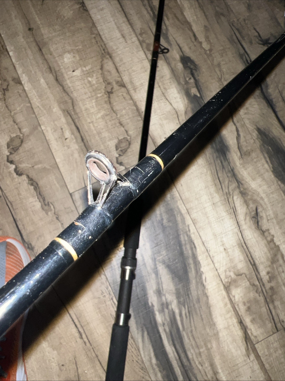 Silstar Pro Star Downrigger PS-86DR Graphite 8’ 6” 2pc Trolling Rod Pole
