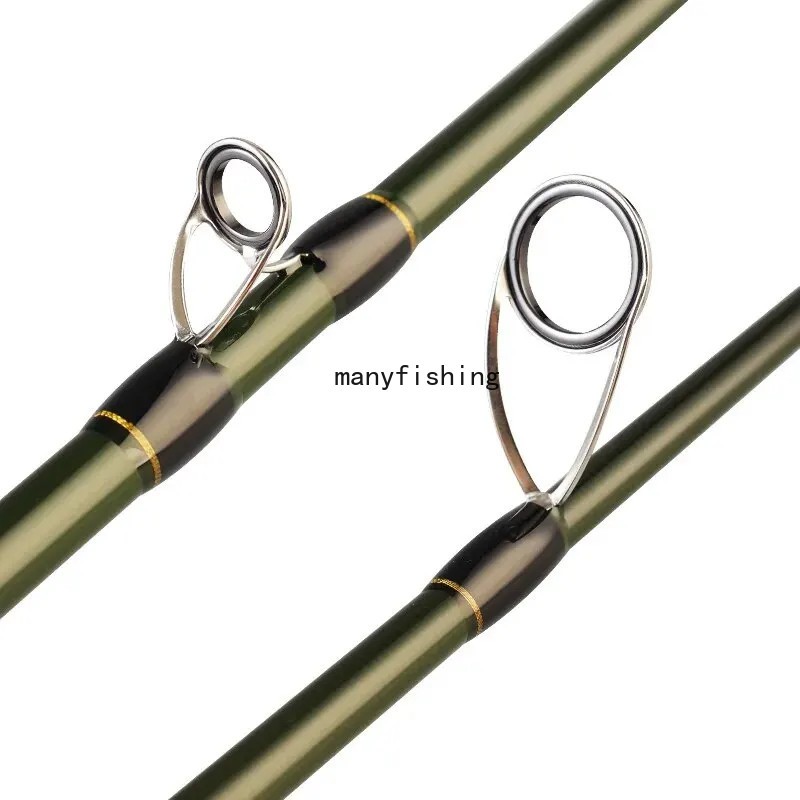 Travel Fishing Rods 1.83M 2.1M 2.4M Carbon Fiber Spinning Casting Pole 4-16LB