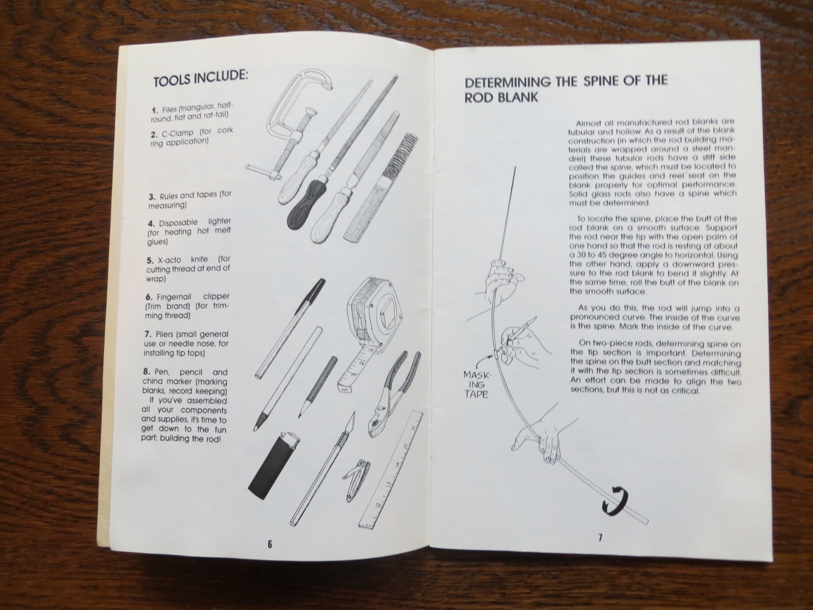 1987 Rod Building Guide by Roger Seiders – 5 1/2 x 8 1/2 – 48 Pages
