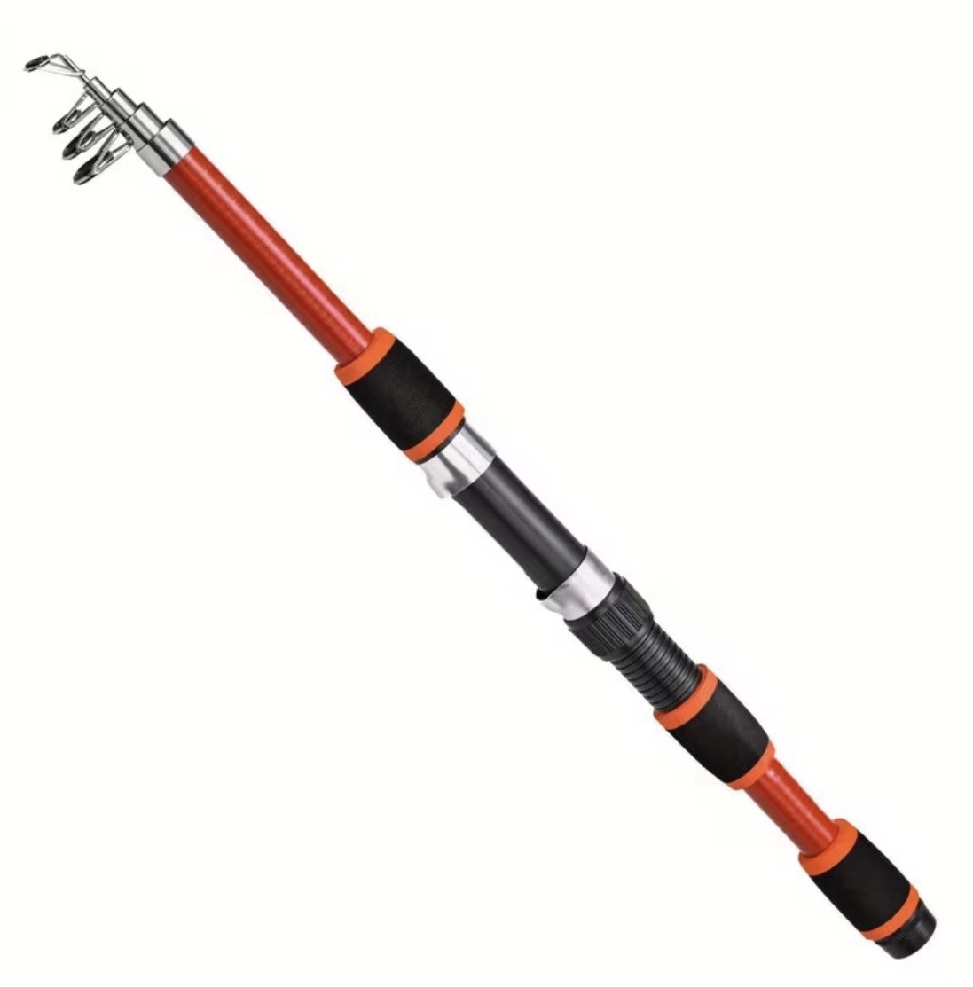 Telescopic Fishing Rod Lightweight 100g 173cm for Travel and Fishing Trips