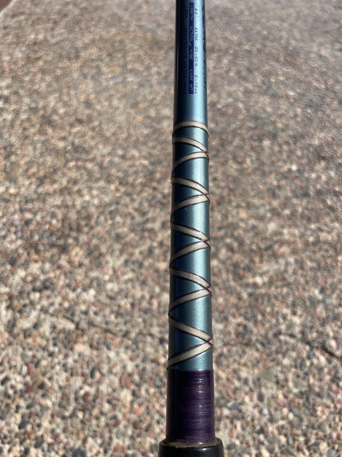 BIG GAME DAIWA APOLLO 1671RT FISHING POLE 6′ 20-40lb LINE